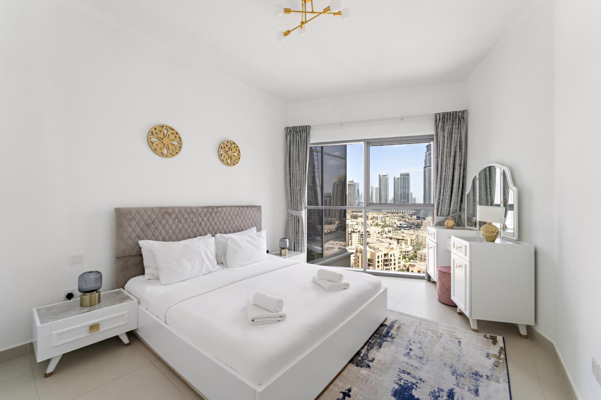 Vayk - Spacious 2 Bd With Burj Khalifa Views * Dubai